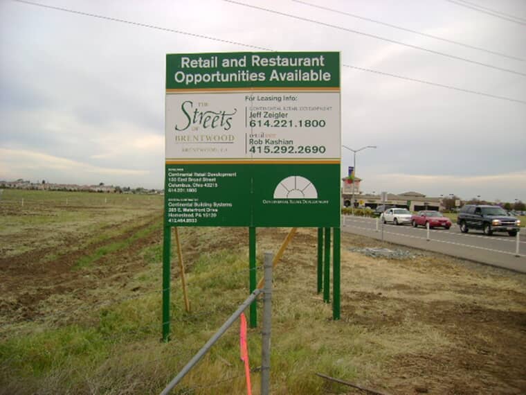 Construction & Regulation Signs